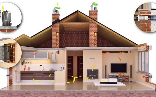 Вентиляция в частном доме и квартире в Полтаве